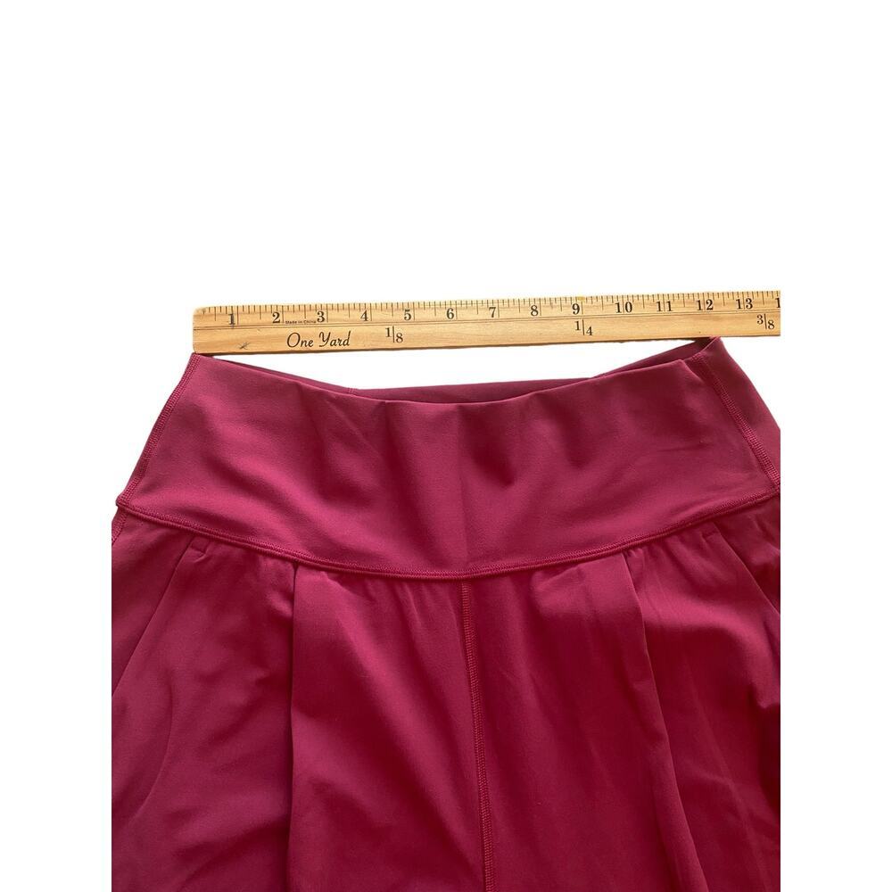 Athleta Elation Women Yoga Pants Coffeeberry Red Joggers Athleisure Small NWOT - Picture 7 of 9